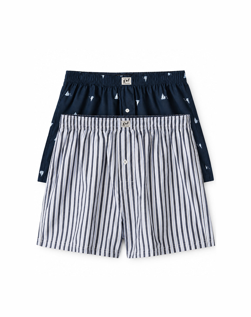 Pack de 2 Bóxers Largos Surtidos Hombre