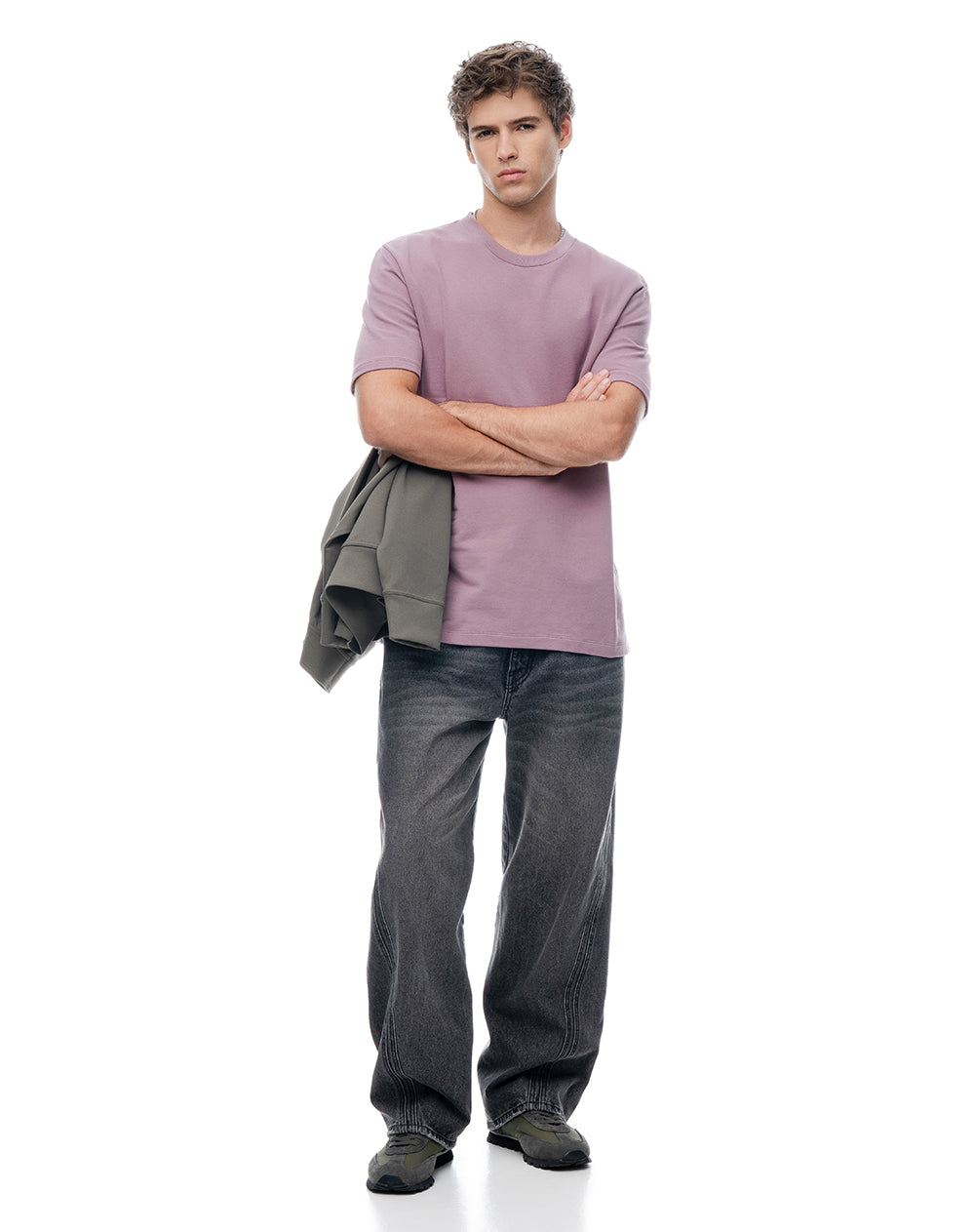 Camiseta Fleece Palo de Rosa Hombre