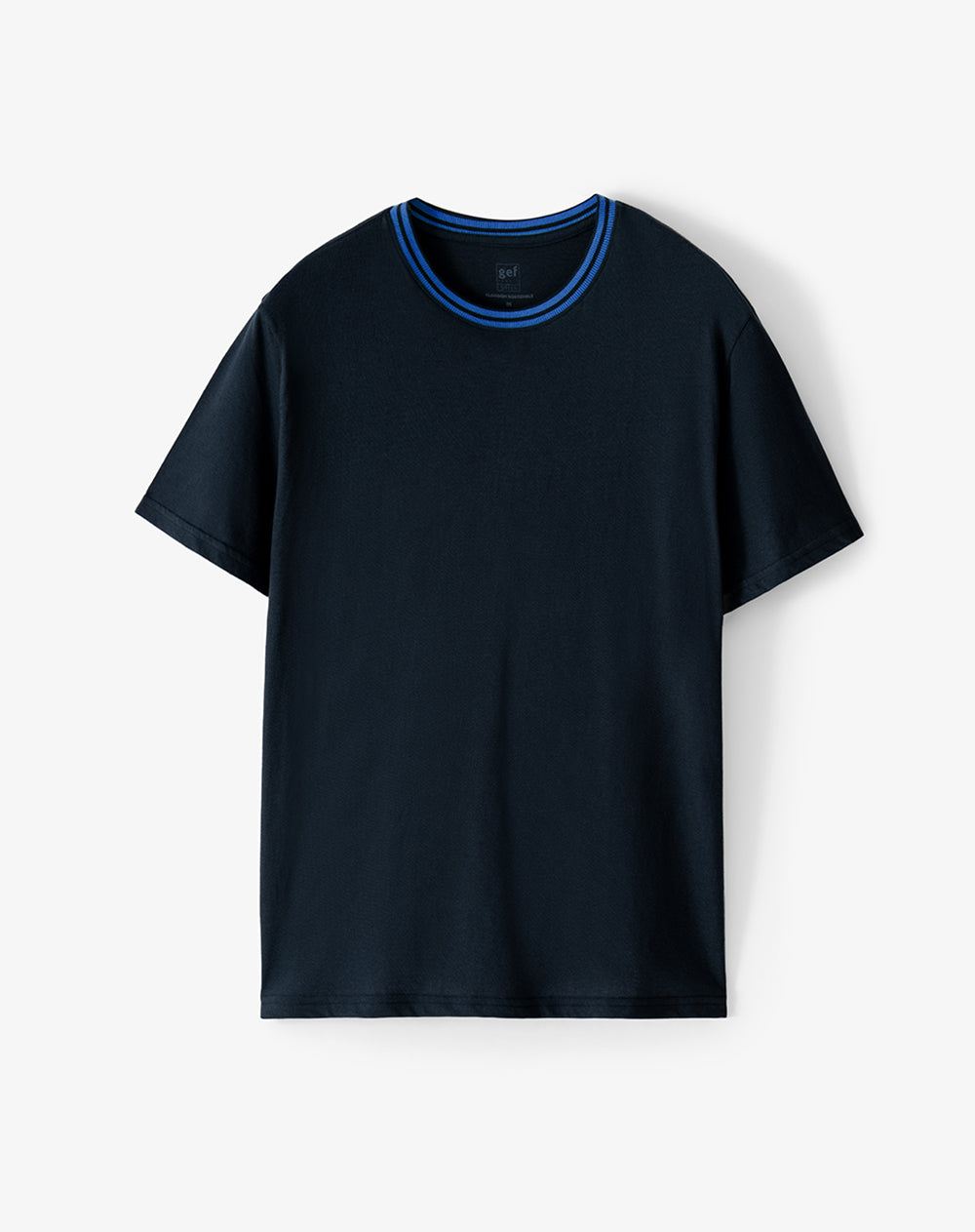 Pijama Manga Corta Azul Hombre