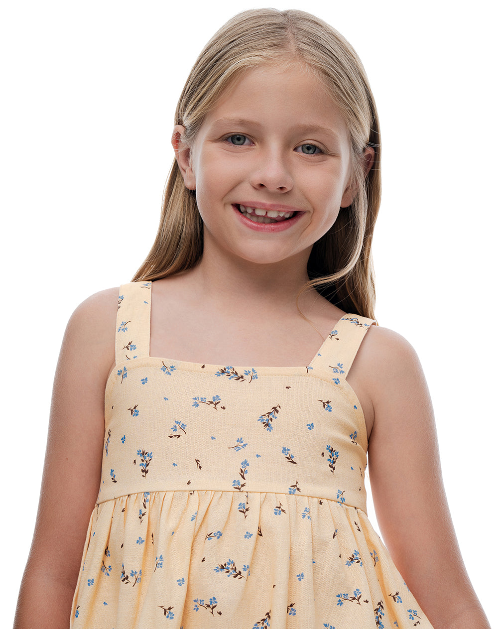 Blusa Estampada Amarilla Niña