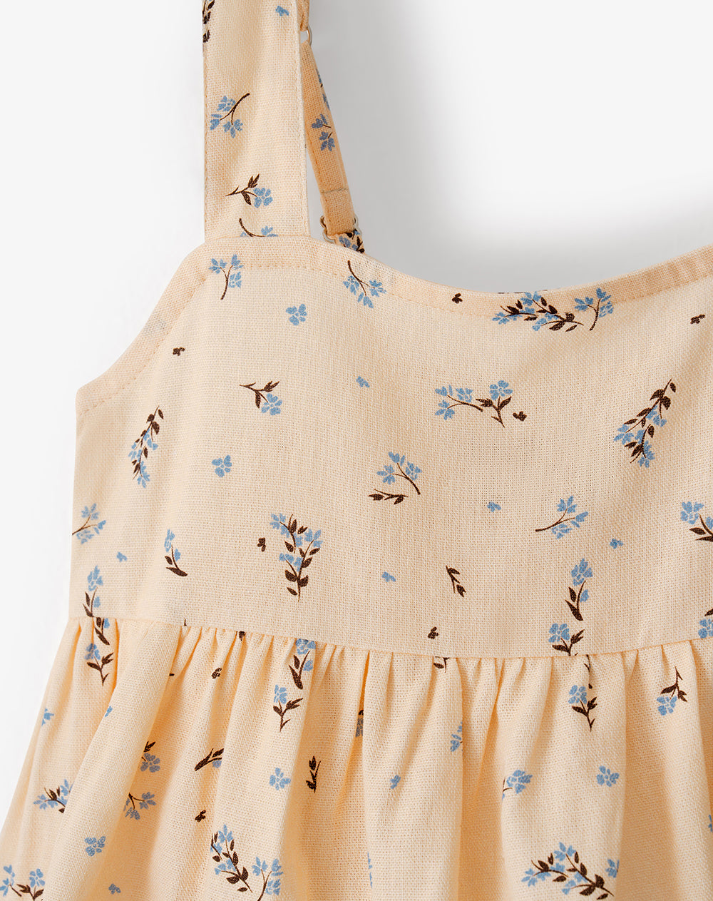 Blusa Estampada Amarilla Niña