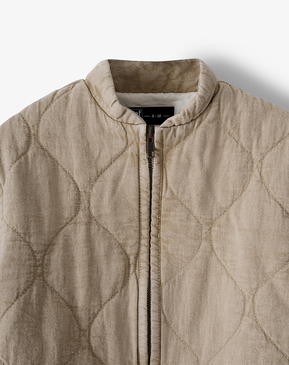 Chaqueta Acolchada Arena Niña