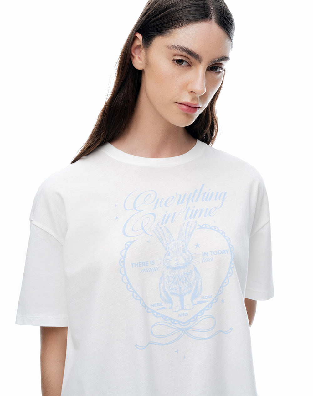 Pijama Manga Corta Azul Mujer