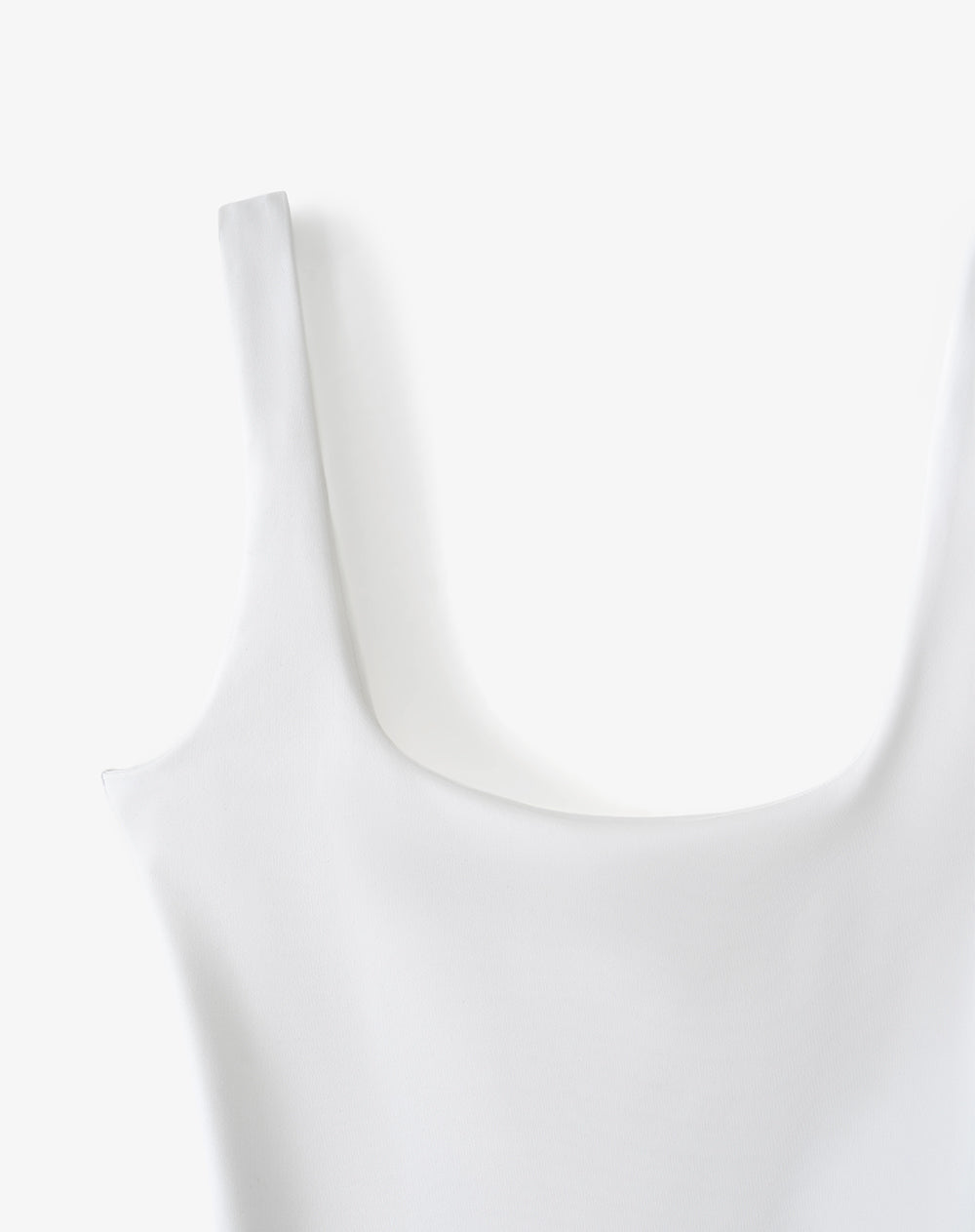 Body Cuello Cuadrado Blanco Mujer