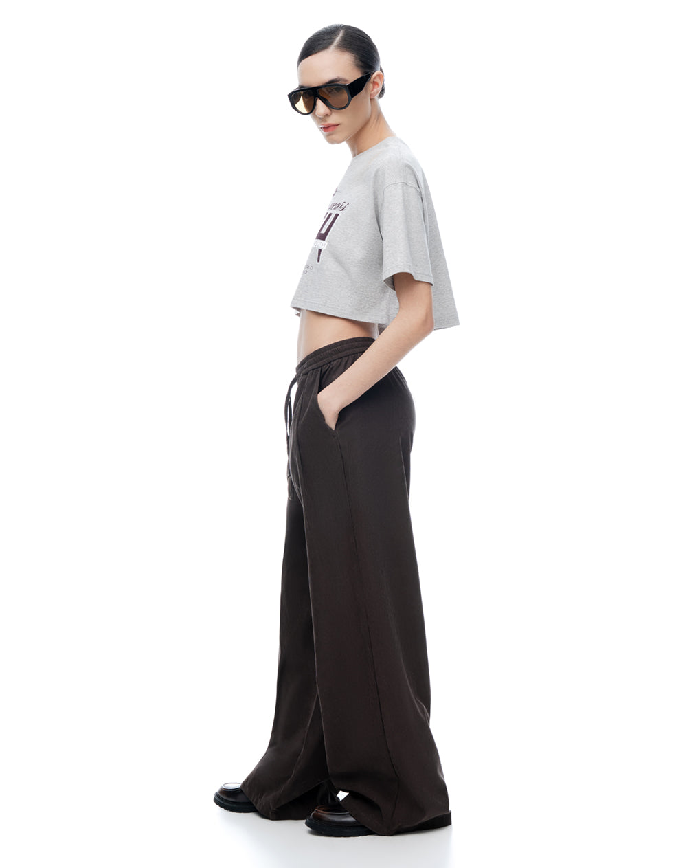 Pantalón Relaxed Chocolate Mujer