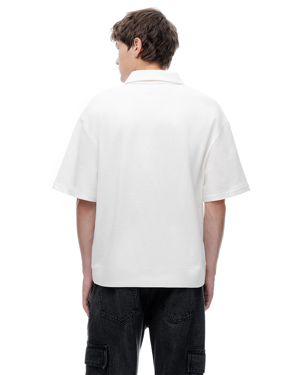 Polo Blanco Hombre