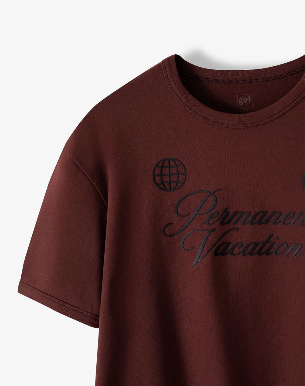 Camiseta Estampada Vinotinto Hombre