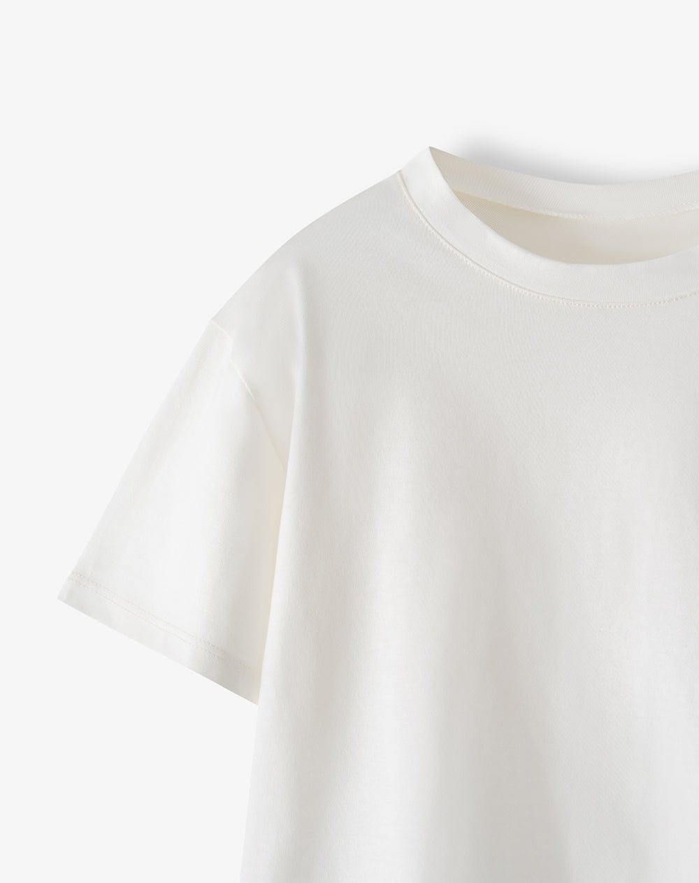 Camiseta Manga Corta Blanca Niña