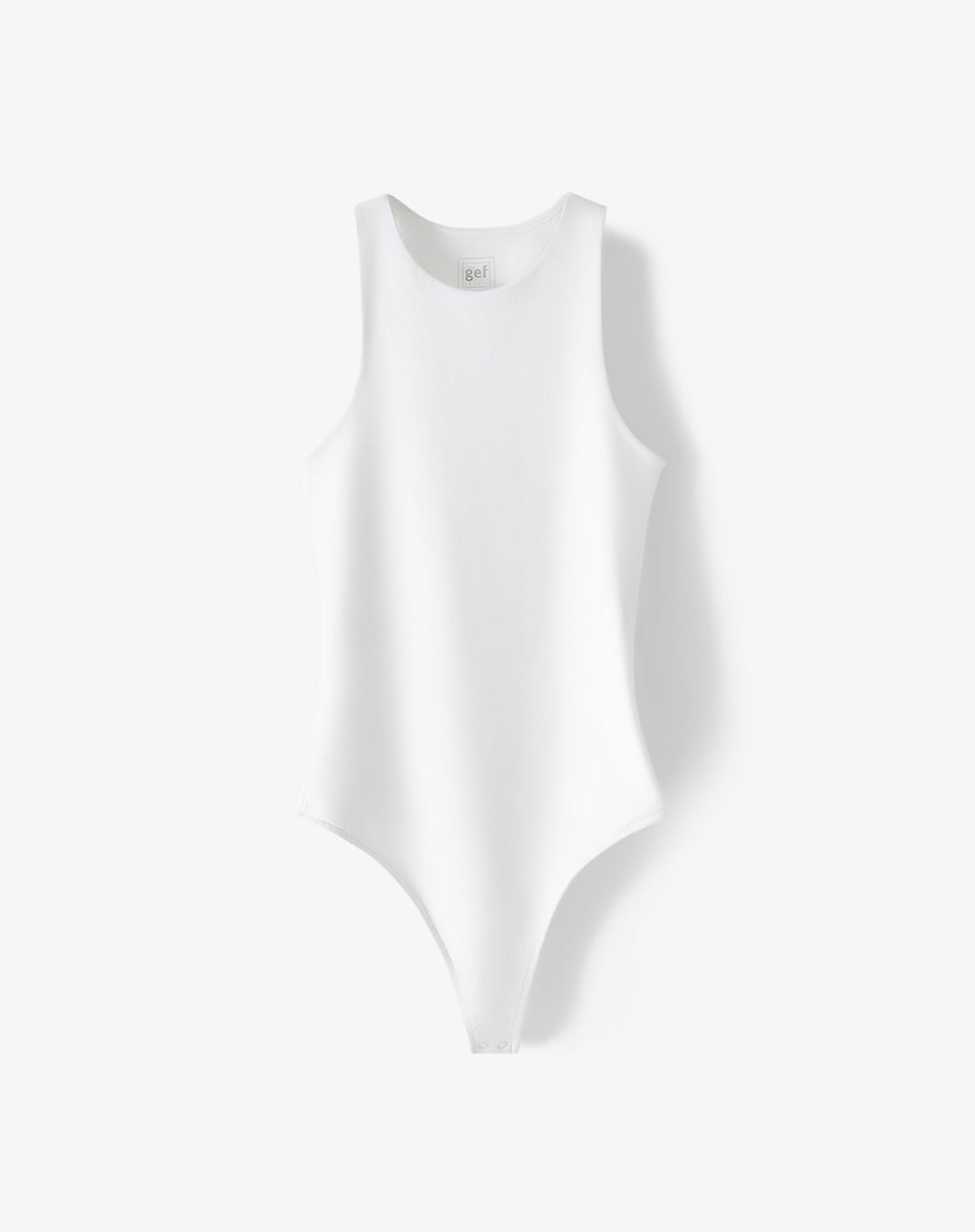 Body Cuello Redondo Blanco Mujer