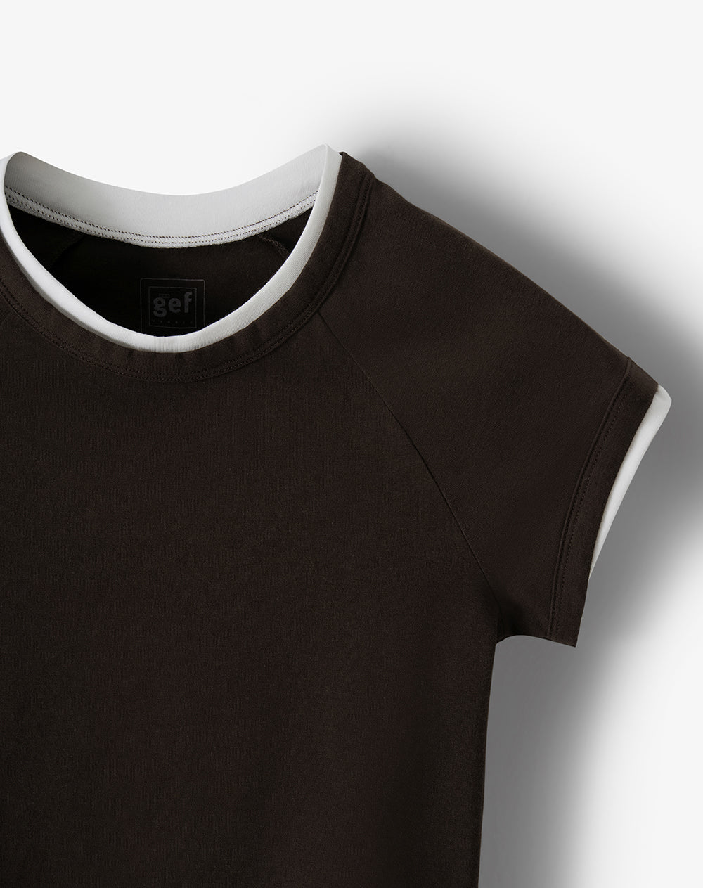 Camiseta Fitted Chocolate Mujer