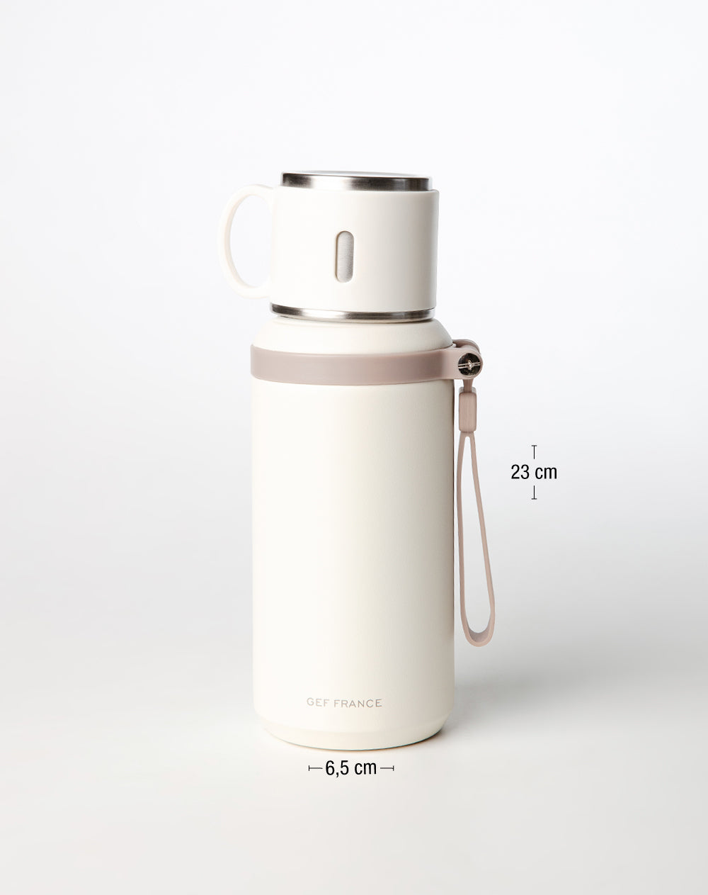Termo Térmico Beige 600 ml