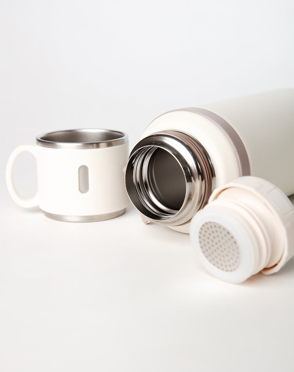 Termo Térmico Beige 600 ml