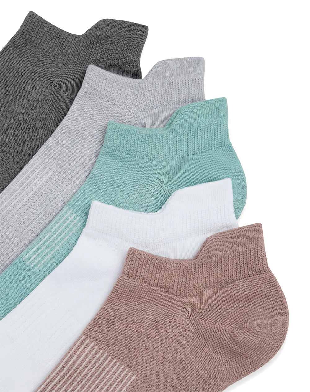 Pack de 5 Medias Tobilleras Surtidas Mujer