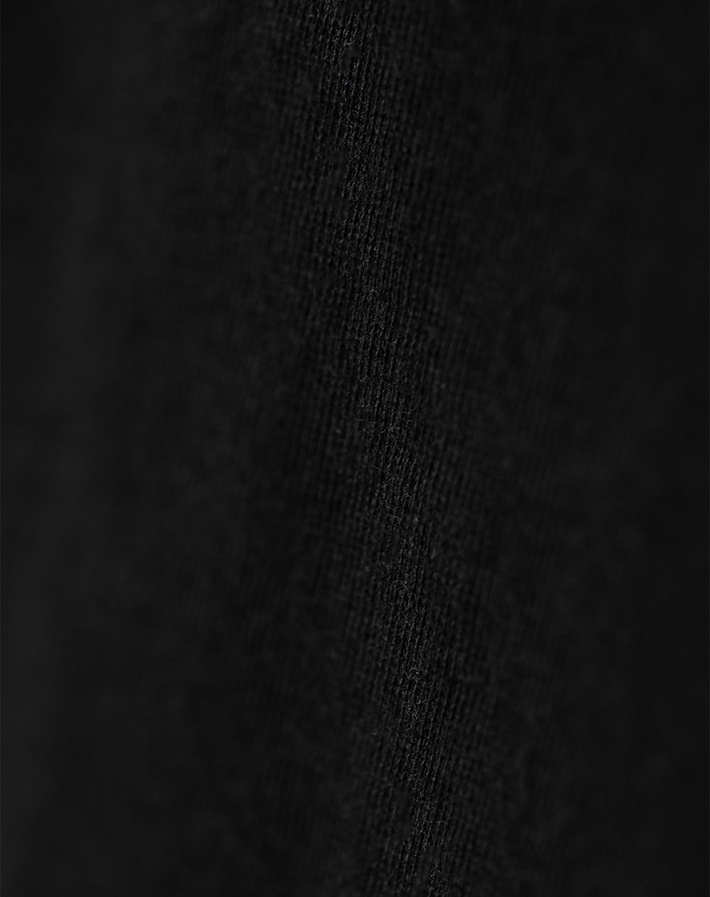 Camiseta de Algodón Negra Hombre