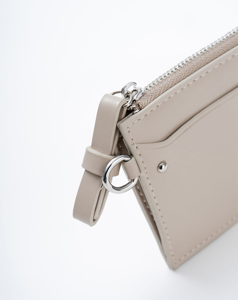 Billetera Portadocumentos Taupe Mujer