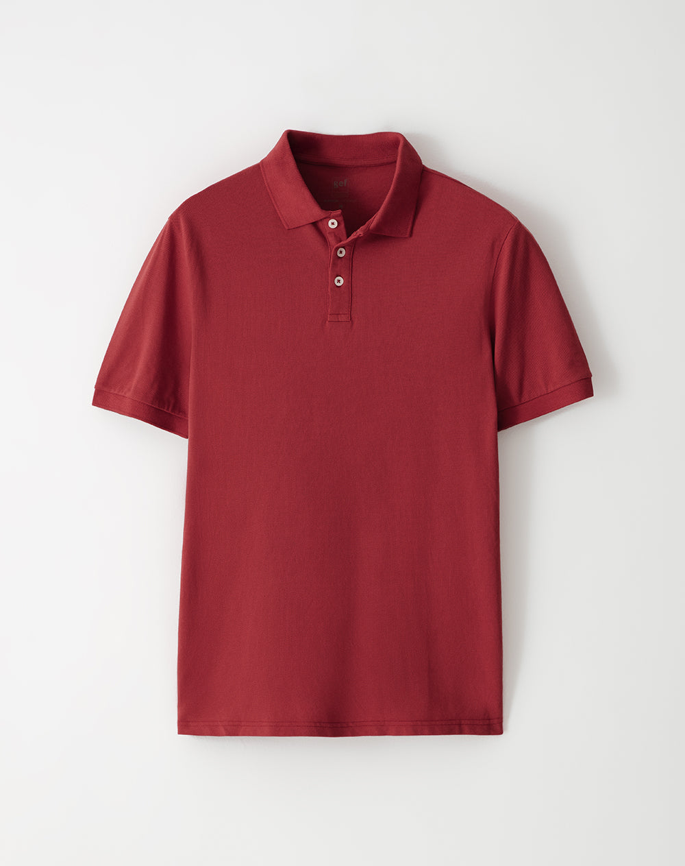 Polo Piqué Slim Rojo Hombre