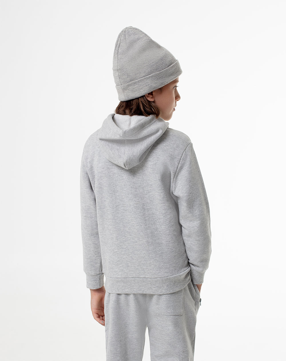 Buzo Hoodie Gris Niño