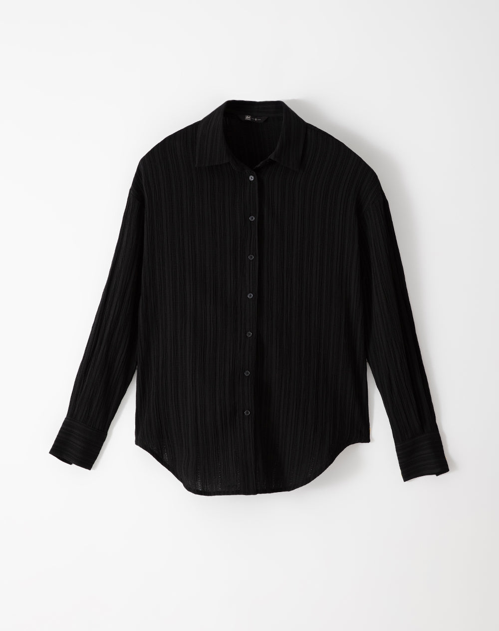 Camisa Oversize Negra Mujer