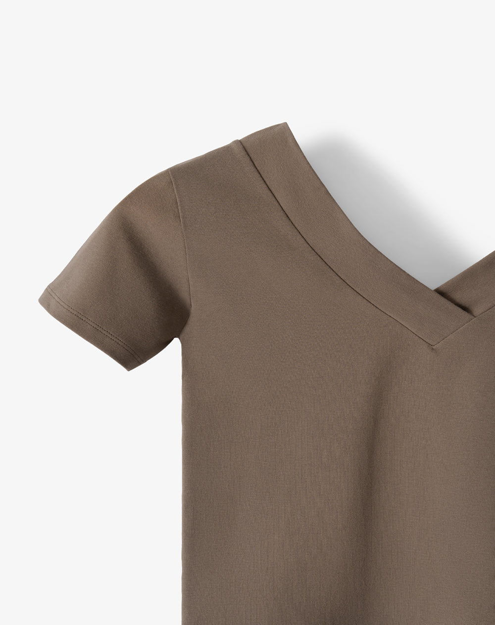 Camiseta 2 en 1 Café Mujer