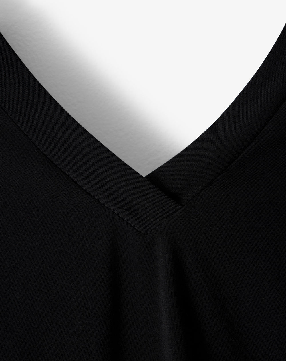 Camiseta 2 en 1 Negra Mujer