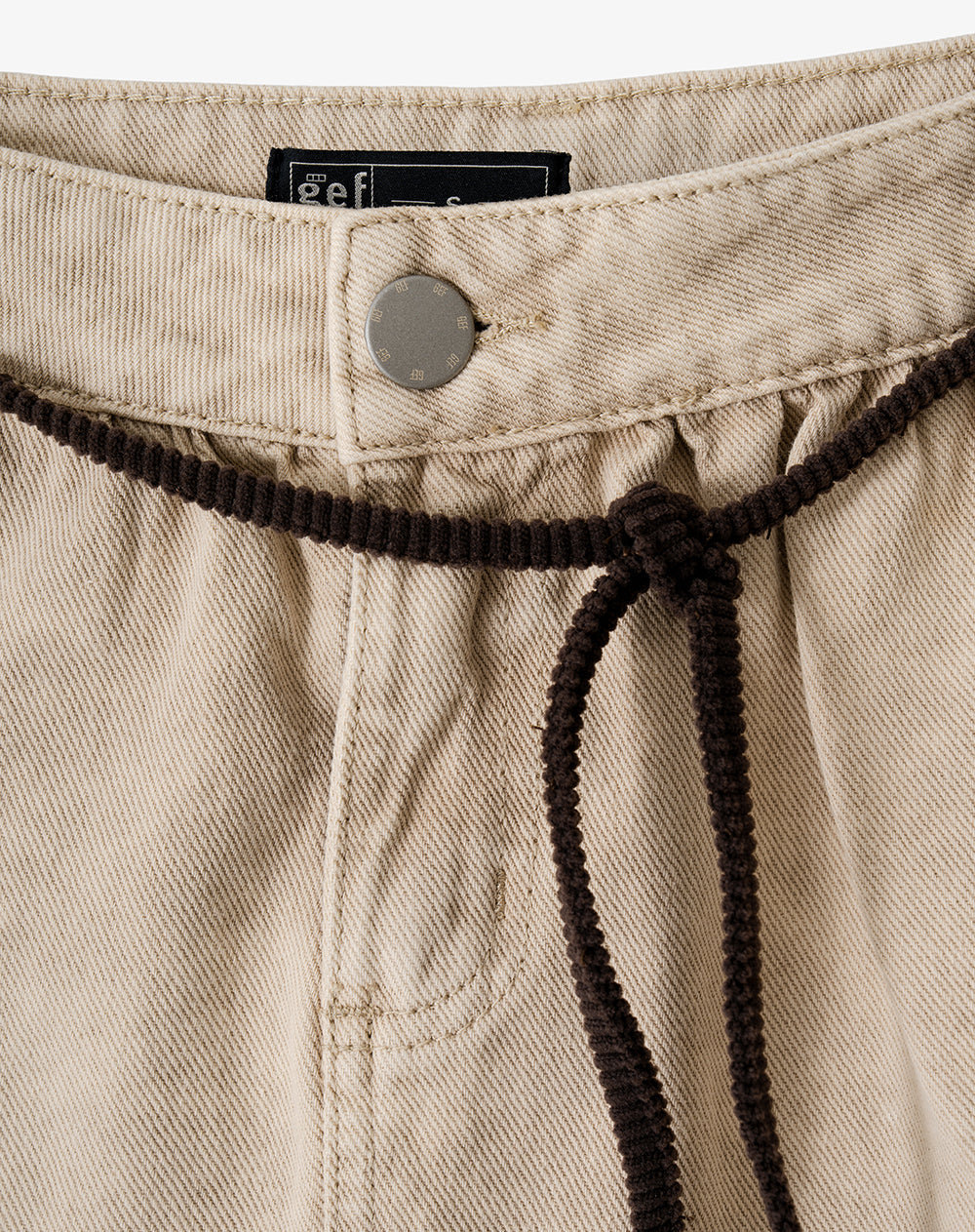 Falda Corta Denim Habano Mujer