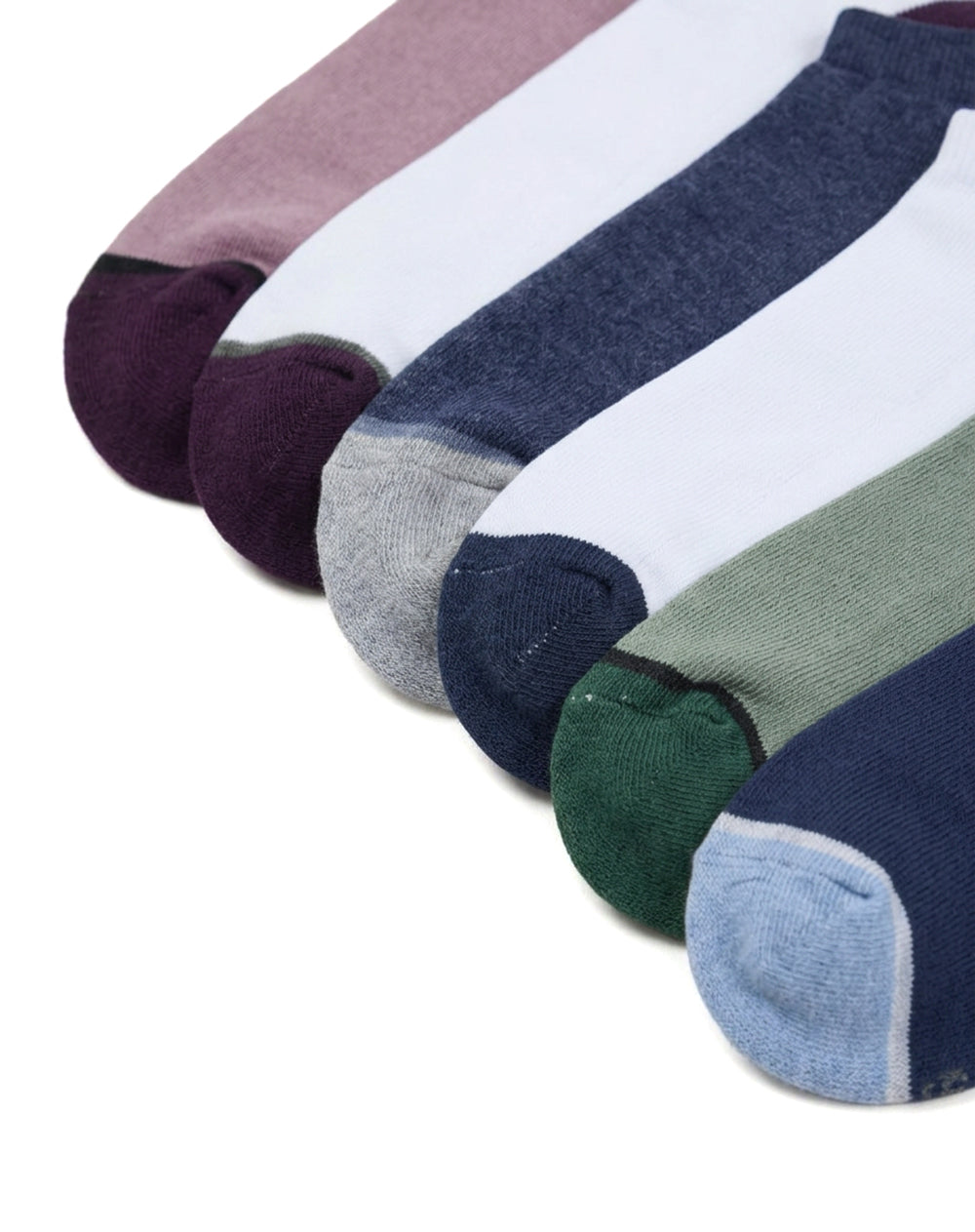 Pack de 6 Medias Tobilleras Surtidas Hombre