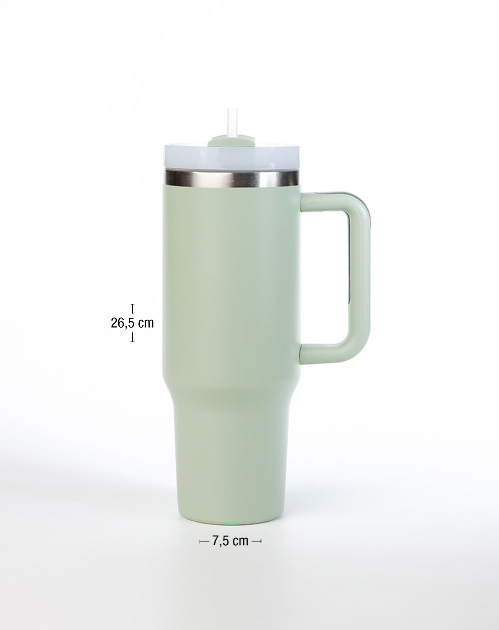 Termo con Pitillo Verde 1.100 ml
